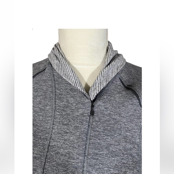 SOLD Lululemon Think Fast Pullover Heathered
Slate Tonka Stripe Heathered Slate - Picture 2 of 13